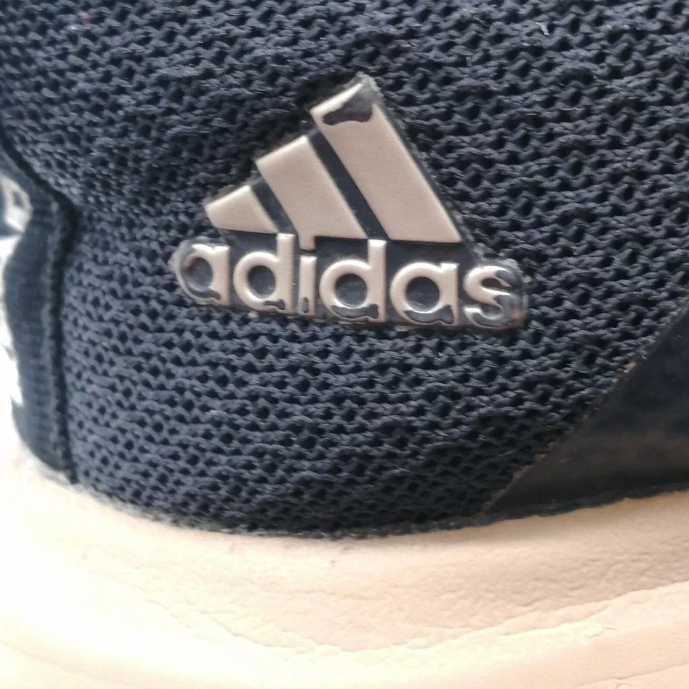 Adidas Shoes Girls Black Tan 4 Athletic Sneakers Walking Running Comfort